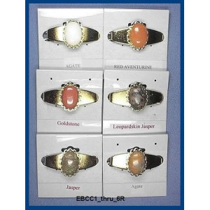 Gemstone Barrettes